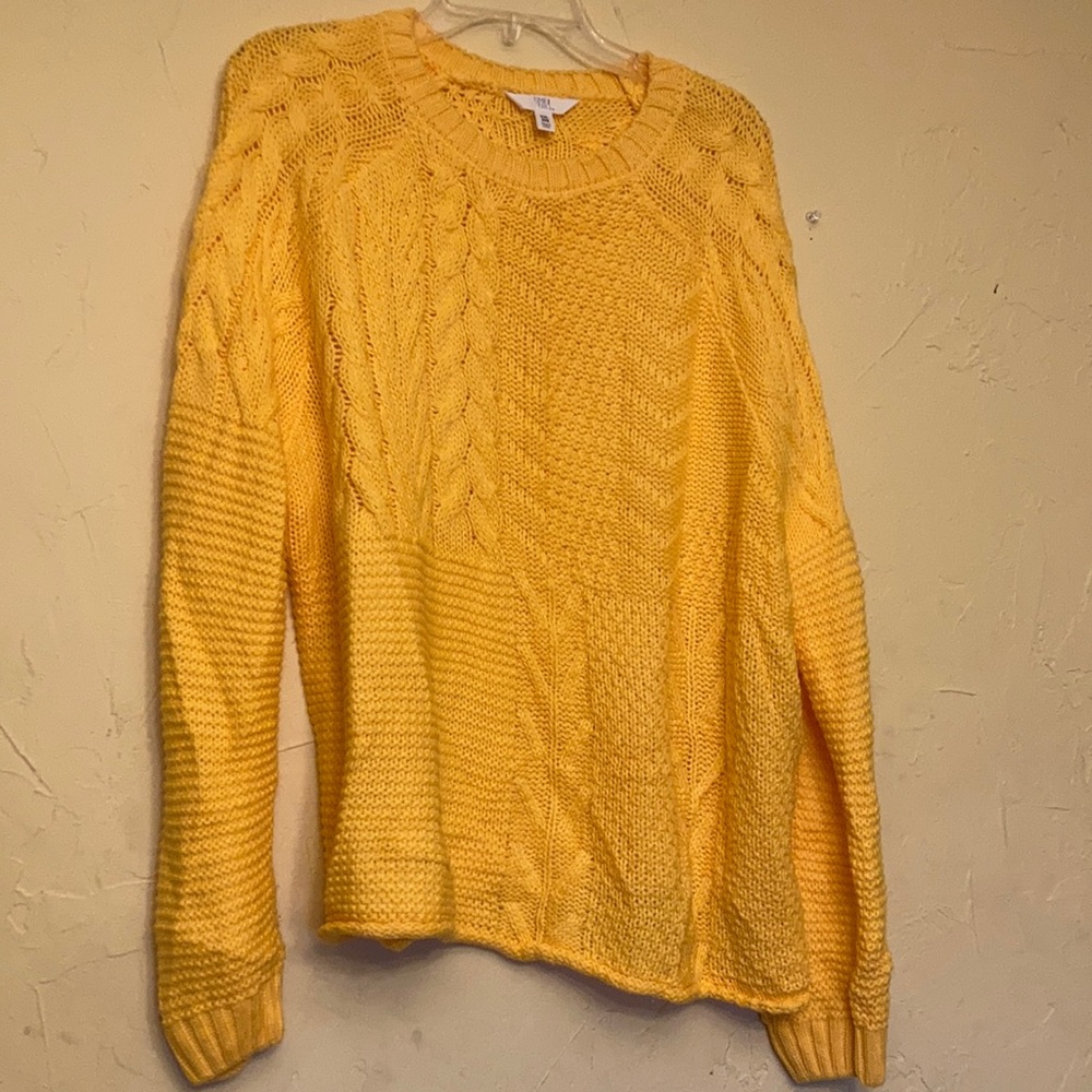 Soft Yellow Sweater